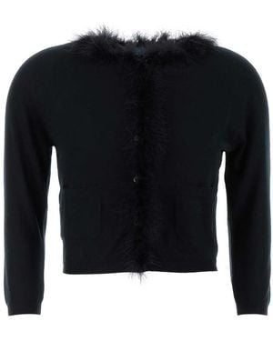 Prada Cashmere Cardigan - Black