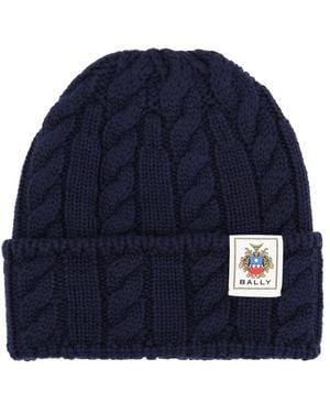 Bally Wool Cap - Blue