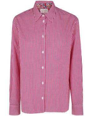 MC2 Saint Barth "Meredith" Cotton Shirt - Pink