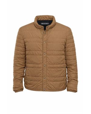 Woolrich Light Quilted Down Jacket - Brown