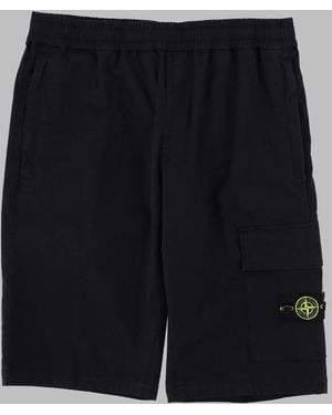 Stone Island Boys' Mini Bermuda Shorts - Black