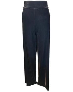 D.exterior Wenge Wool Pants - Blue