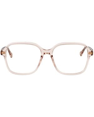 Chloé Transparent Acetate Glasses - Pink