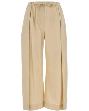 Loewe Poplin Paula S Ibiza Pant - Natural