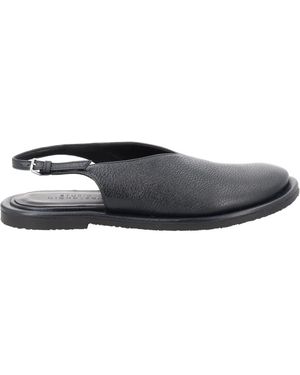 Studio Nicholson Deerskin Micro Rubber Flats - Gray
