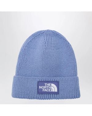 The North Face Beanie With Logo Patch - Blue