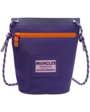 Moncler Amoeba By Salehe Bembury Clutch Bag - Purple