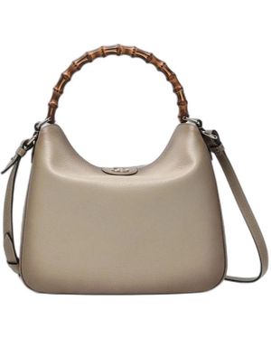 Gucci Shoulder Bag Diana Medium Size - Grey