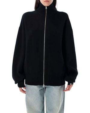 Extreme Cashmere N°319 Xtra Out Zip Cardigan - Blue