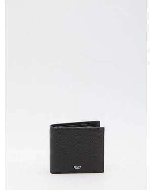 Celine Granata Calf Leather Bi-Fold Wallet - White