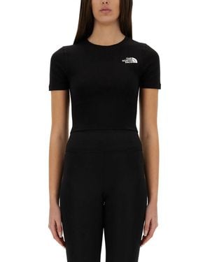 The North Face Cropped Tshirt - Black