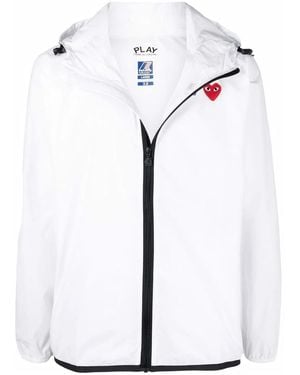 COMME DES GARÇONS PLAY Jacket - White