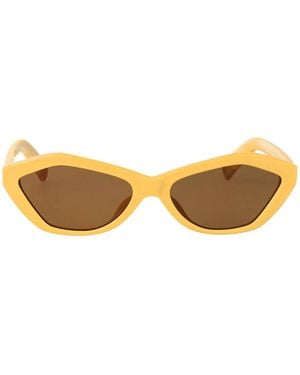 Jacquemus Banana/ Matt/ Acetate Sunglasses - Yellow