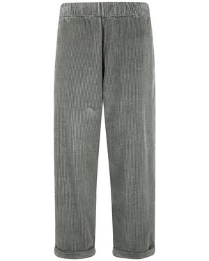 Labo.art Velvet "Paride" Pants - Gray