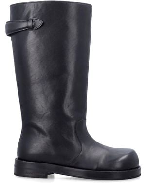 Acne Studios High Leg, Raised Handle - Black