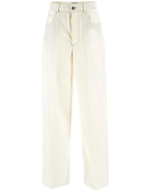 Bottega Veneta Wool Pant - White