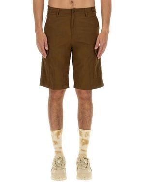Carhartt Cotton Bermuda Shorts - Natural