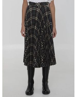 Burberry Squared Skirt - Black