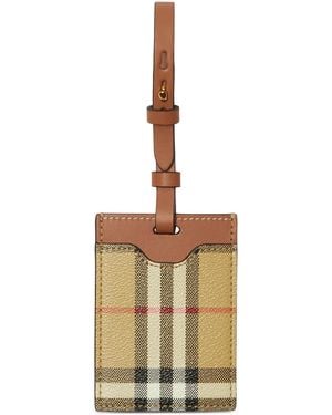 Burberry Cotton Voyage Bag - Metallic