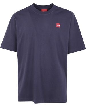 The North Face Box Short Sleeves Tee - Blue