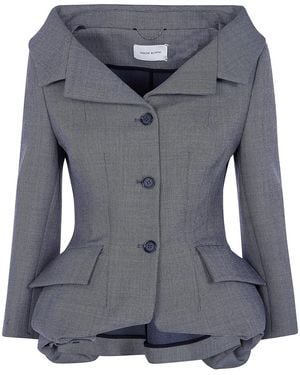 Magda Butrym Vintage Blazer - Blue