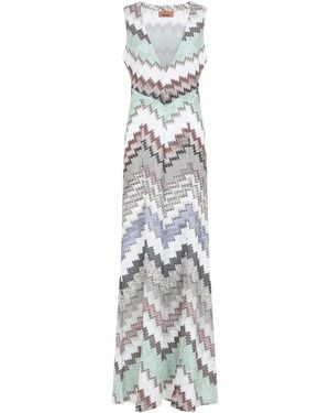 Missoni Long Dress - Metallic
