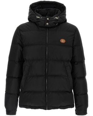 Valentino Garavani 'Vlogo Signature' Down Jacket - Black