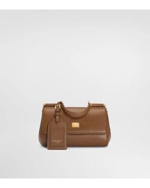 Dolce & Gabbana Dolce & Gabbana Mini My Sicily Handbag - Brown
