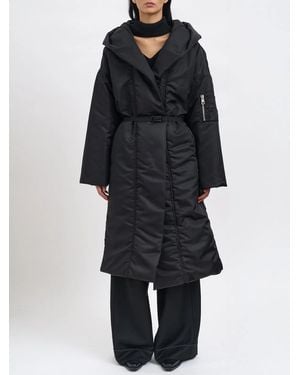 Andrea Ya'aqov Long Padded Jacket - Black