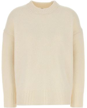 Co. Oversized Crew Neck - Natural