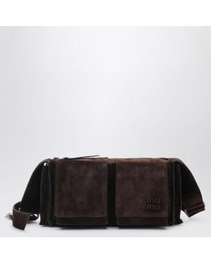 Miu Miu Utilitaire Crossbody Bag - Black
