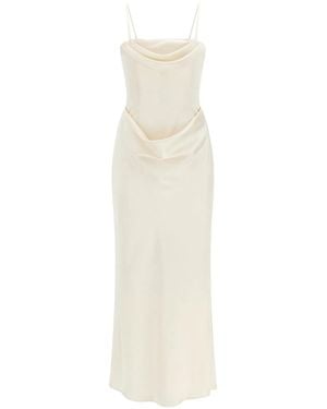 ROTATE BIRGER CHRISTENSEN Rotate Birger Christensen 'Corsage Long' Dress - White