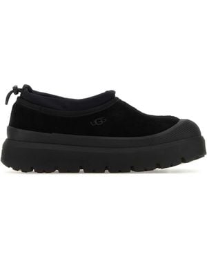 UGG Tasman Weather Hybrid Slip-On Slippers - Black
