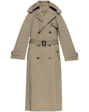 Balenciaga Suspended Midi Dress - Natural