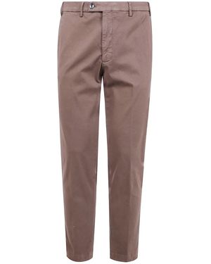 Michael Coal "Capri American Pocket" Pants - Brown