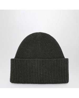 Destin Military Wool And Cashmere Beanie - Green