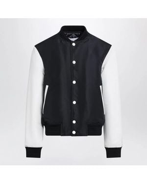 Givenchy Satin Varsity Jacket - Black