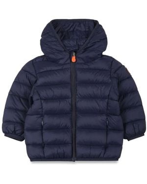 Save The Duck Hooded Jacket - Blue