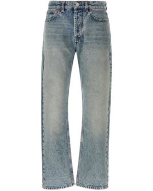 Isabel Marant 'Daya' Cropped Jeans - Blue