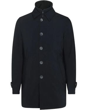 Herno Midnight Padded Nylon Down Jacket - Blue