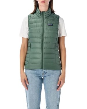 Patagonia Down Sweater Recycled Down Vest - Green