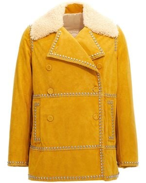 Wales Bonner 'Time' Jacket - Yellow