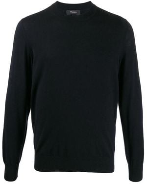 Theory J0781713 Crew Neck Regal - Black