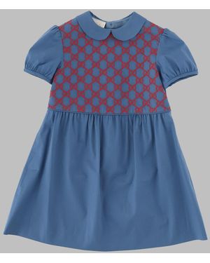 Gucci Vestitino Maniche Corte - Blue