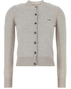 A.P.C. Cardigan Rosa - Grey