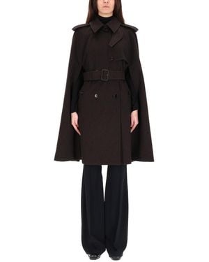 Burberry Cashmere Coat - Black