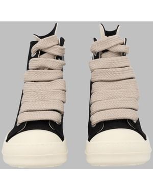 Rick Owens High-Top Lace-Up Trainers - Natural