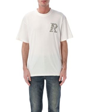 Represent Western Initial T-Shirt - White
