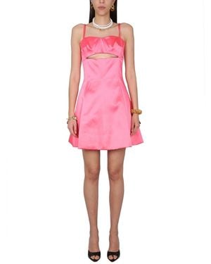 Patou Dress With Cut-Out Details - Pink