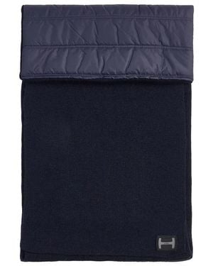 Hogan Sciarpa Trapunta + Maglia - Blue